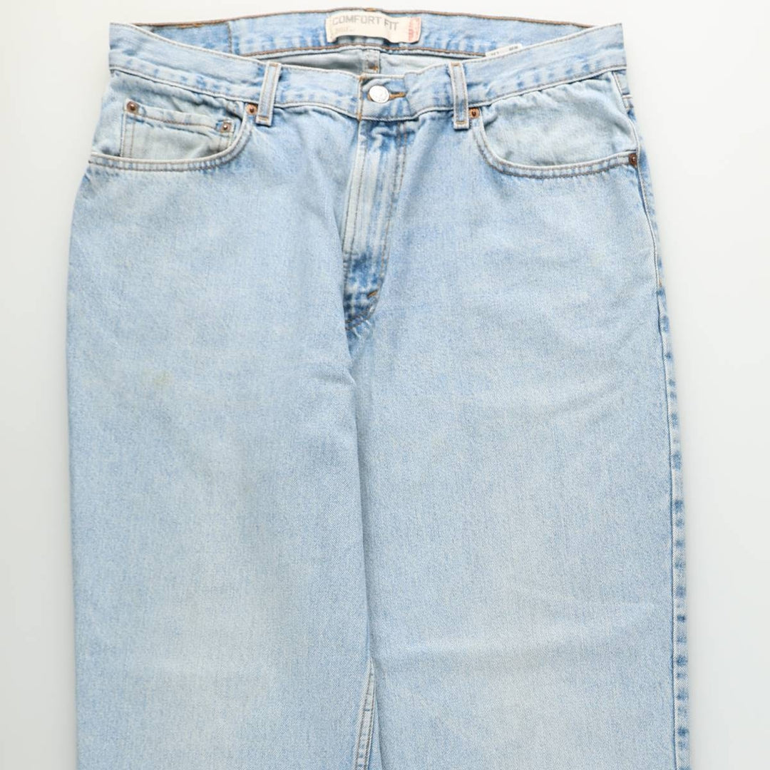 Levi's 560 COMFORT FIT tapered denim pants for men, size w36 cotton blue type Vintage Second Hand