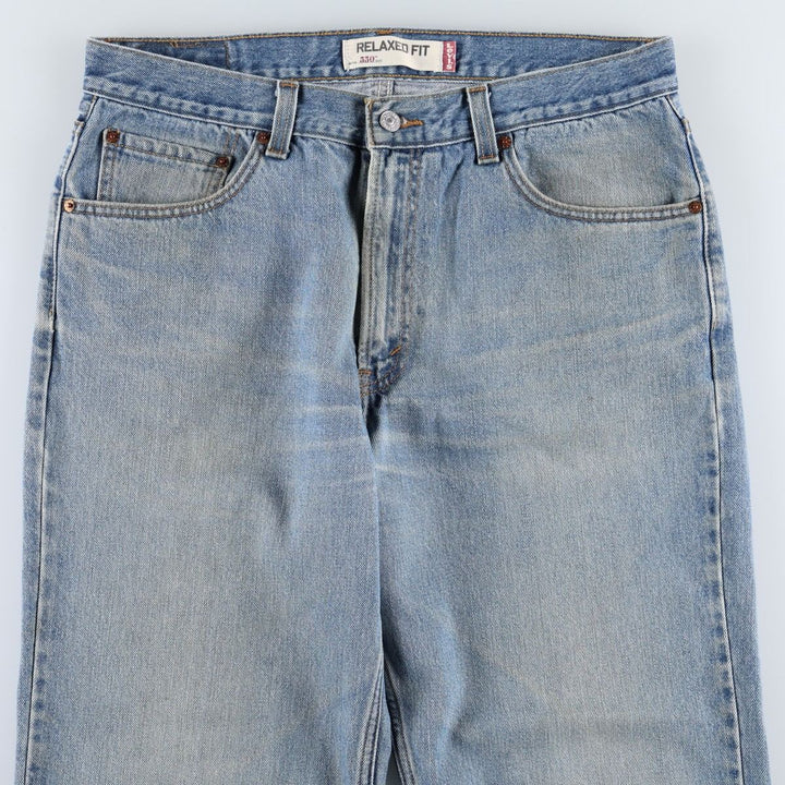 Levi's 550 Relaxed Fit Tapered Denim Pants for Men, W36 cotton blue type Vintage Second Hand