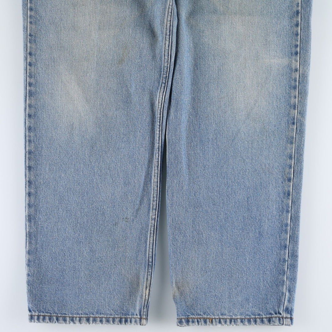 Levi's 550 Relaxed Fit Tapered Denim Pants for Men, W36 cotton blue type Vintage Second Hand