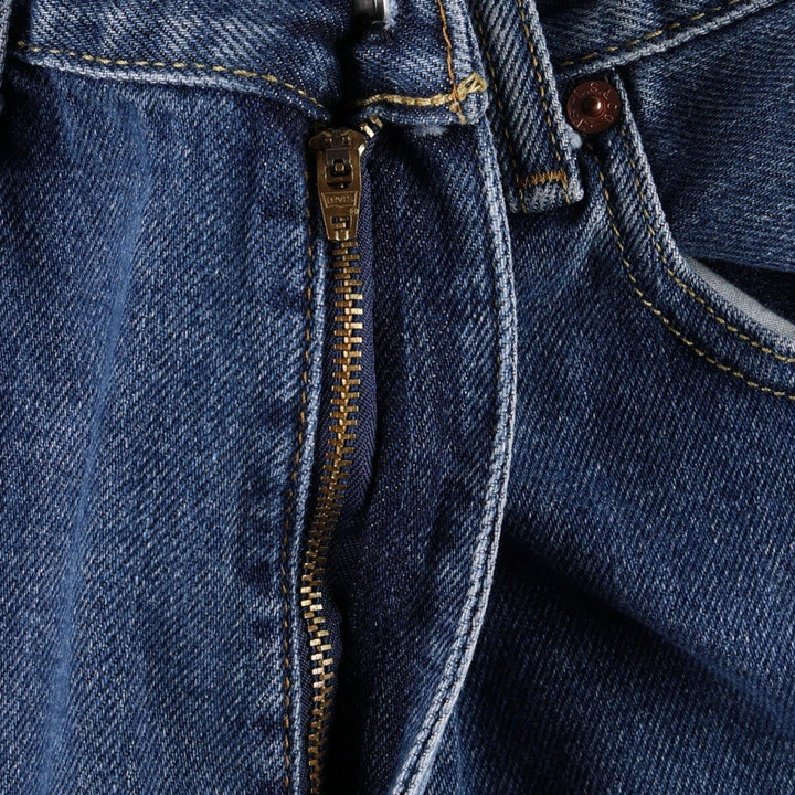 Levi's 550 Relaxed Fit Tapered Denim Pants for Men, W33 cotton blue type Vintage Second Hand
