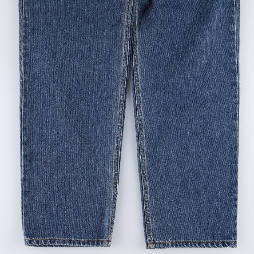 Levi's 550 Relaxed Fit Tapered Denim Pants for Men, W33 cotton blue type Vintage Second Hand