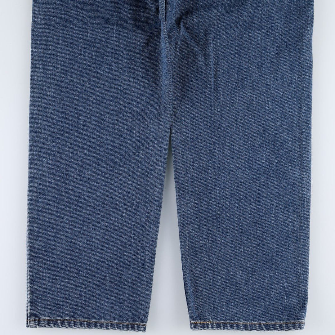 Levi's 550 Relaxed Fit Tapered Denim Pants for Men, W33 cotton blue type Vintage Second Hand