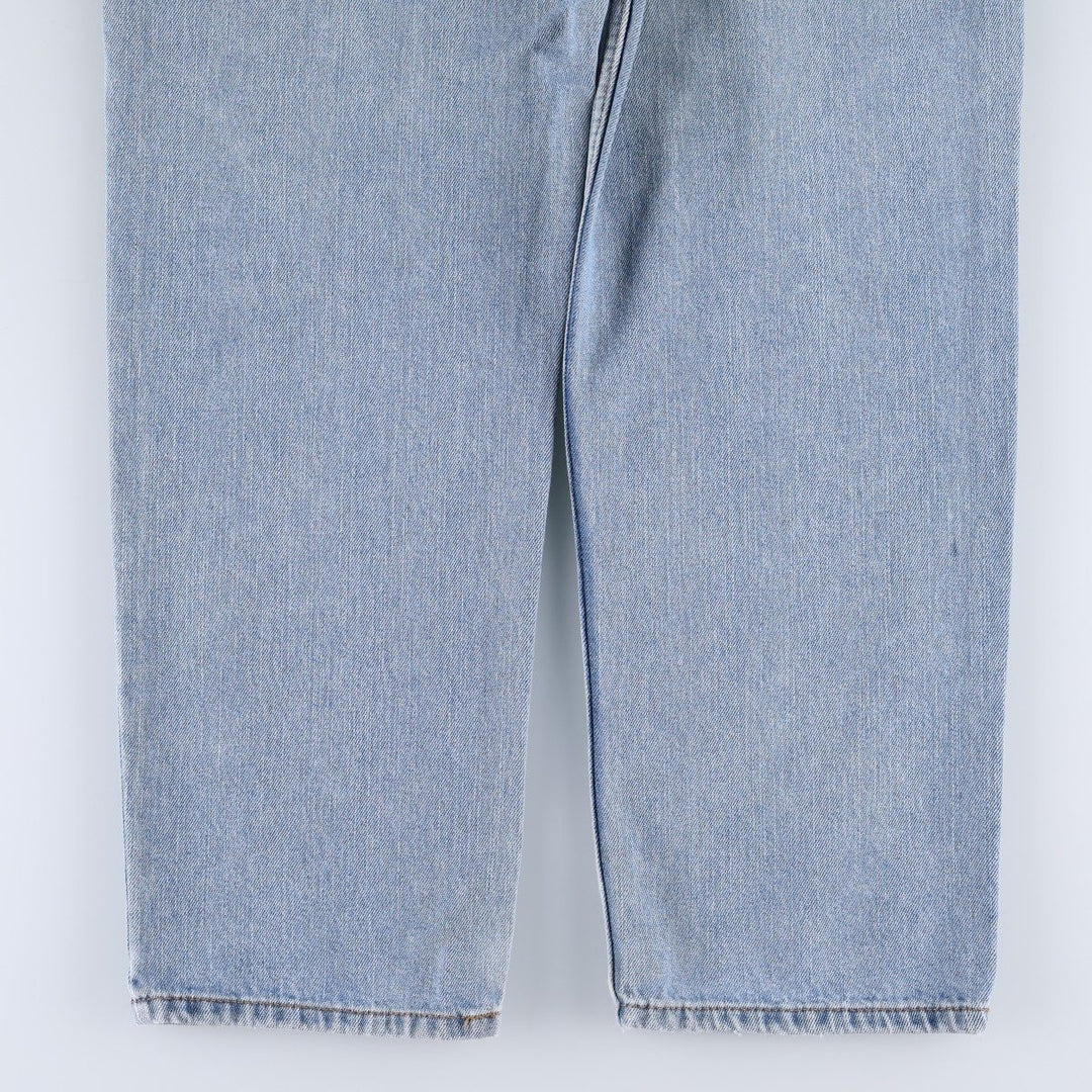 Levi's 550 Relaxed Fit Tapered Denim Pants for Men, W33 cotton blue type Vintage Second Hand
