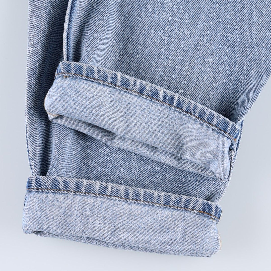 Levi's 550 Relaxed Fit Tapered Denim Pants for Men, W33 cotton blue type Vintage Second Hand