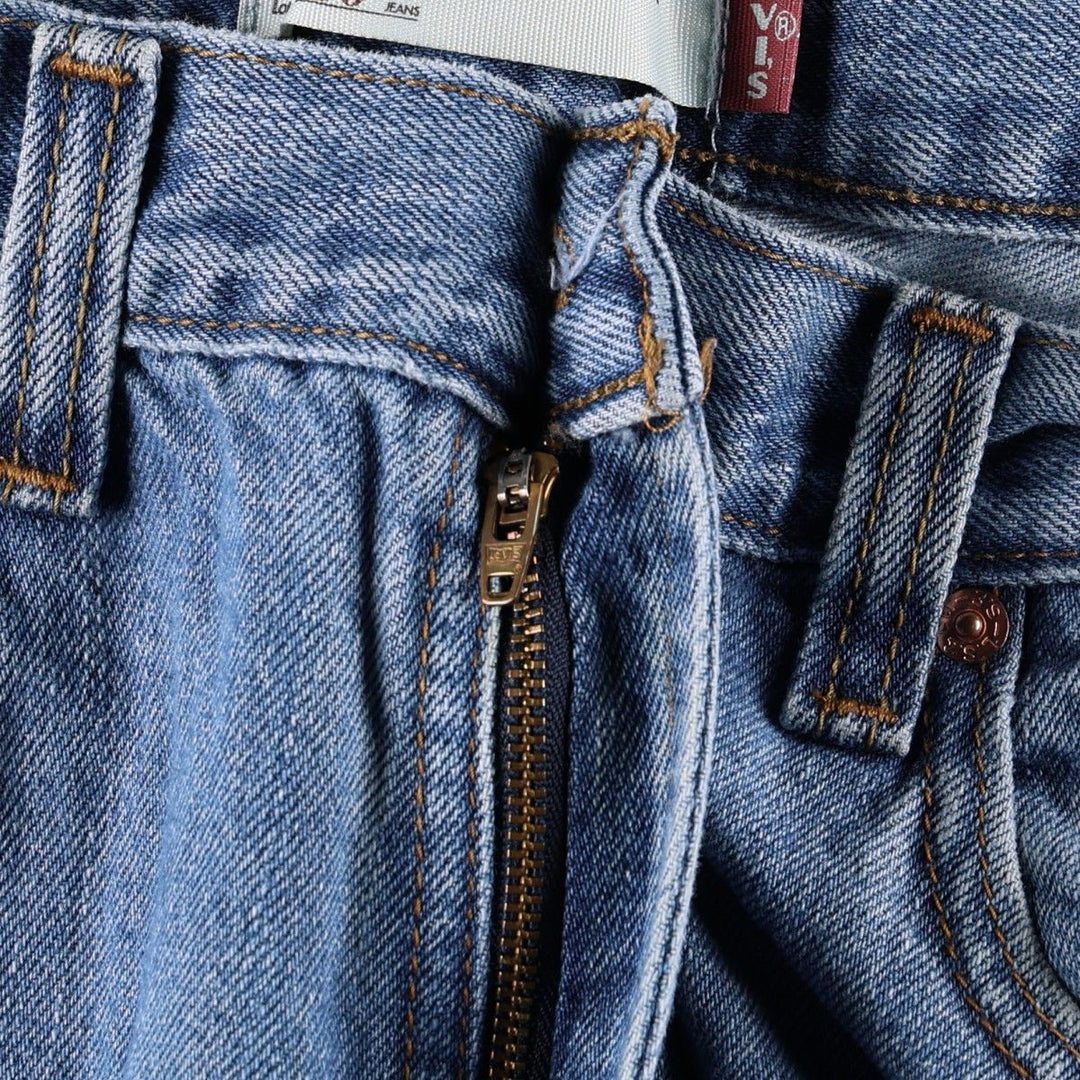 Levi's 550 Relaxed Fit Tapered Denim Pants for Men, W33 cotton blue type Vintage Second Hand