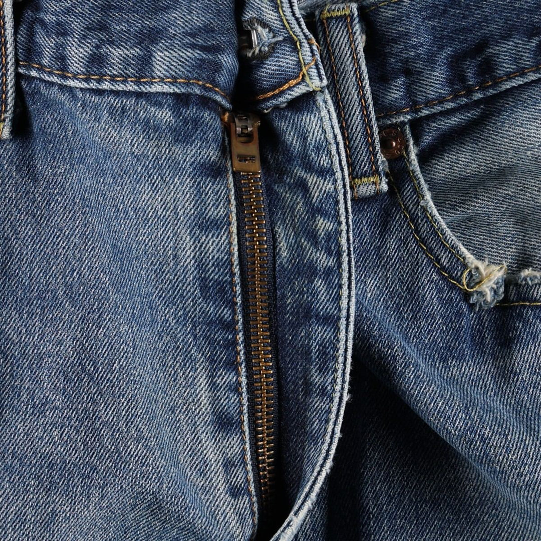 Levi's 550 tapered denim pants for men, size w36 cotton blue type Vintage Second Hand