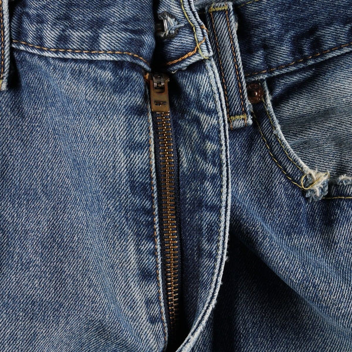 Levi's 550 tapered denim pants for men, size w36 cotton blue type Vintage Second Hand