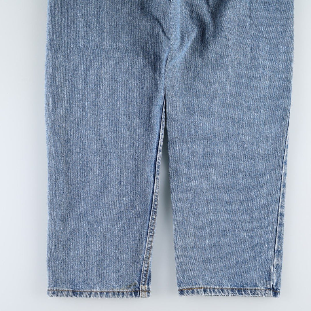 Levi's 550 Relaxed Fit Tapered Denim Pants for Men, W34 equivalent cotton blue type Vintage Second Hand