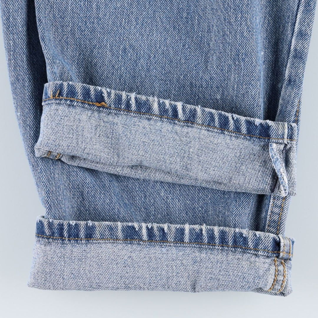 Levi's 550 Relaxed Fit Tapered Denim Pants for Men, W34 equivalent cotton blue type Vintage Second Hand