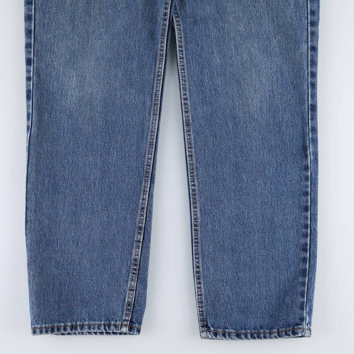 Levi's 550 tapered denim pants for men, equivalent to w32 cotton blue type Vintage Second Hand