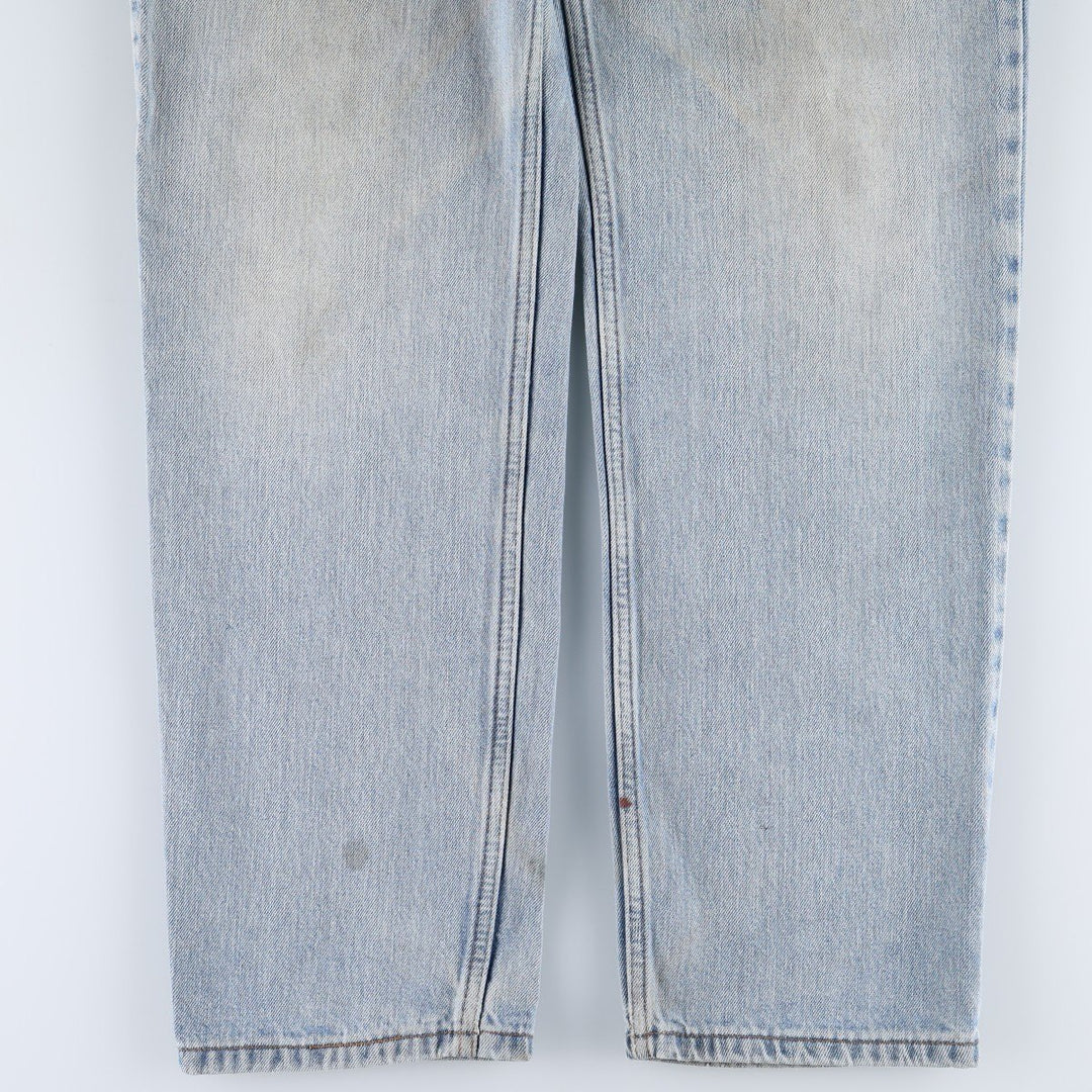 Levi's 550 Relaxed Fit Tapered Denim Pants for Men, W31 equivalent cotton blue type Vintage Second Hand