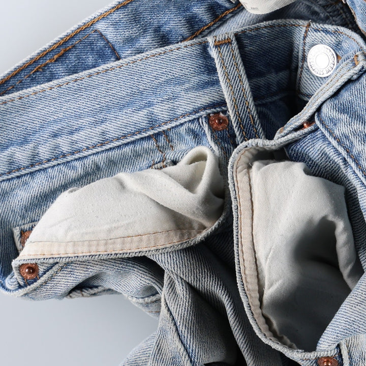Levi's 550 Relaxed Fit Tapered Denim Pants for Men, W31 equivalent cotton blue type Vintage Second Hand