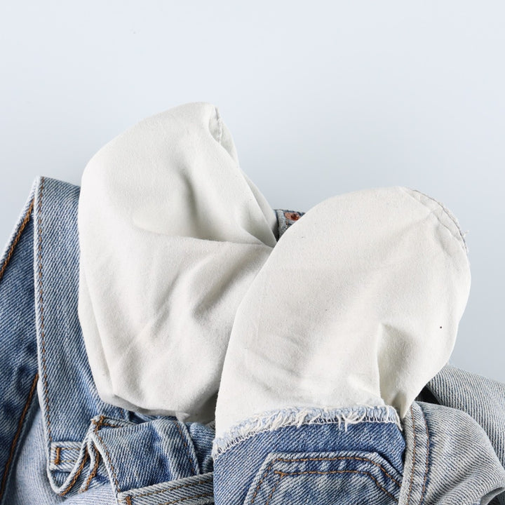 Levi's 550 Relaxed Fit Tapered Denim Pants for Men, W31 equivalent cotton blue type Vintage Second Hand