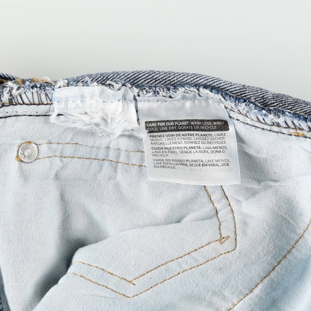 Levi's 560 tapered denim pants for men, size W33 unclear blue type Vintage Second Hand