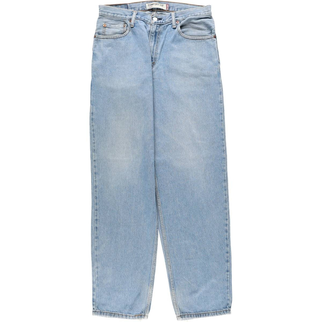 Levi's 560 COMFORT FIT tapered denim pants for men, size w34 cotton blue type Vintage Second Hand