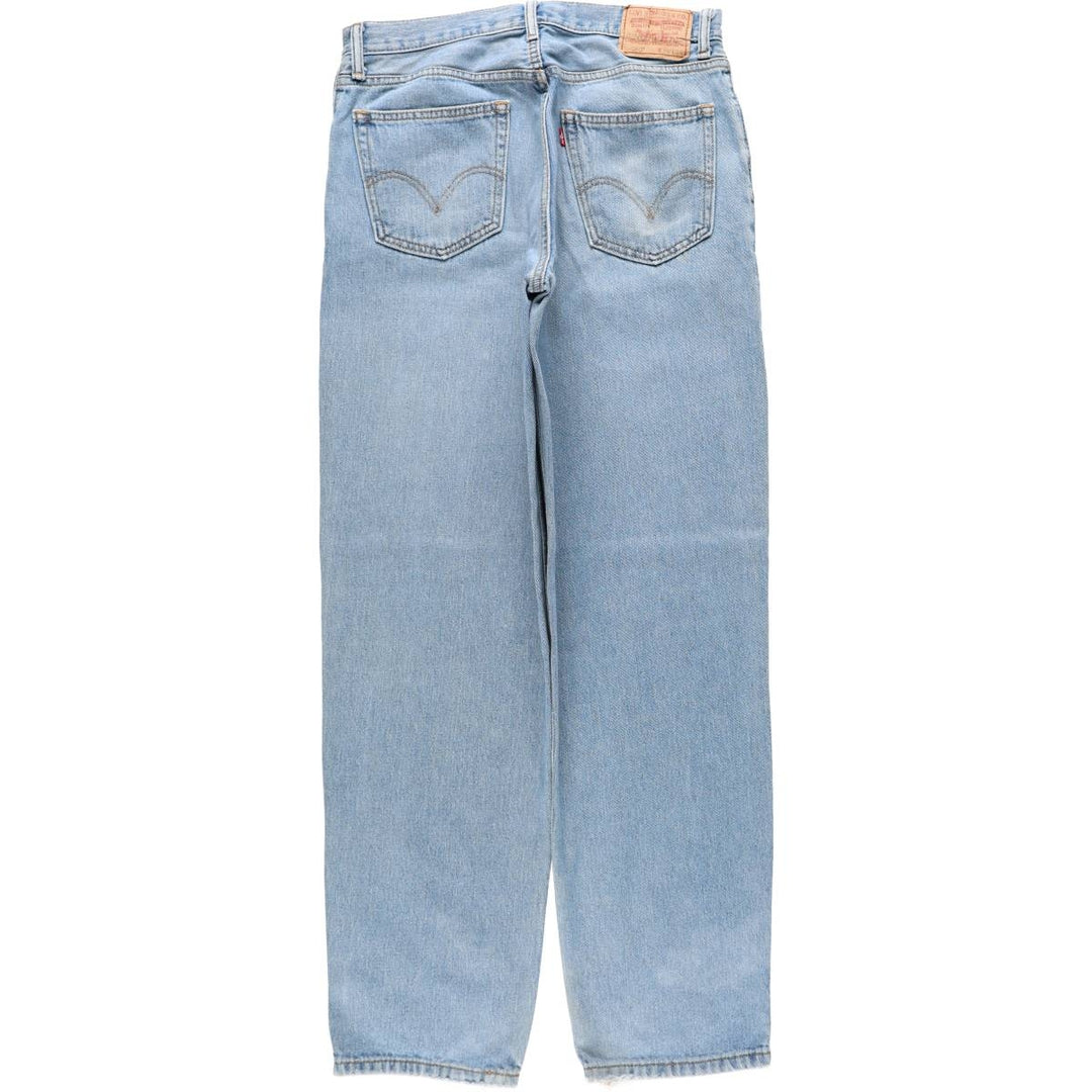 Levi's 560 COMFORT FIT tapered denim pants for men, size w34 cotton blue type Vintage Second Hand