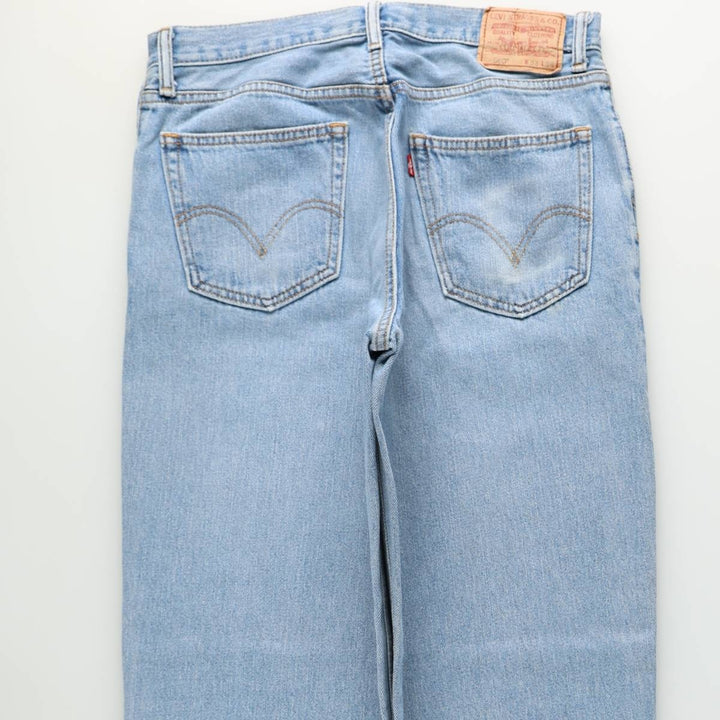 Levi's 560 COMFORT FIT tapered denim pants for men, size w34 cotton blue type Vintage Second Hand