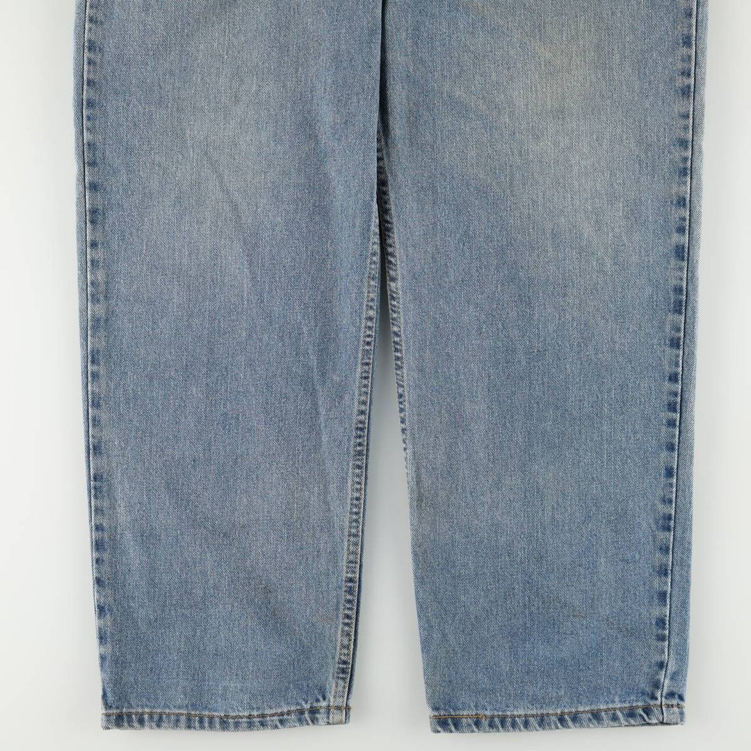 Levi's 550 tapered denim pants for men, size w37 cotton blue type Vintage Second Hand
