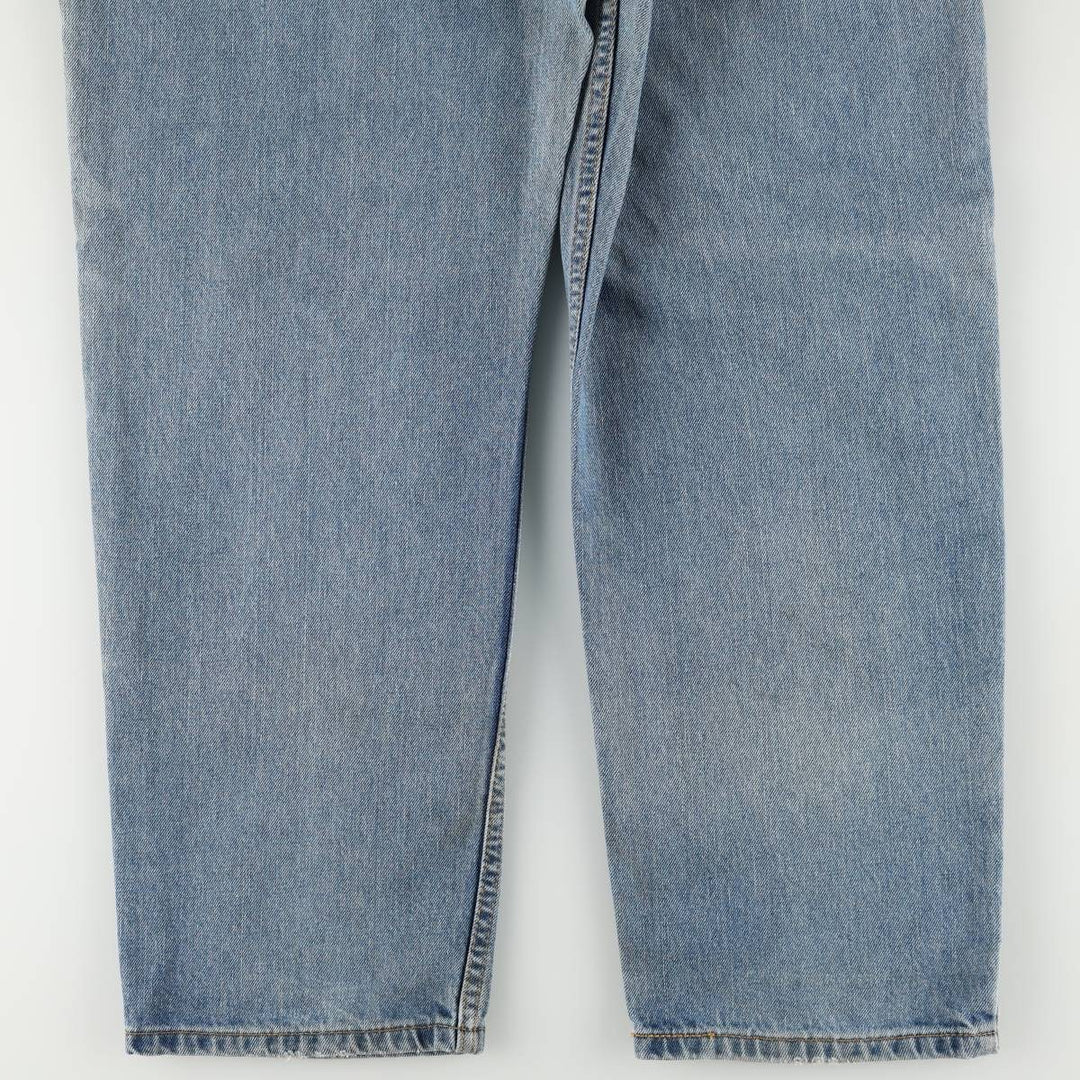 Levi's 550 tapered denim pants for men, size w37 cotton blue type Vintage Second Hand