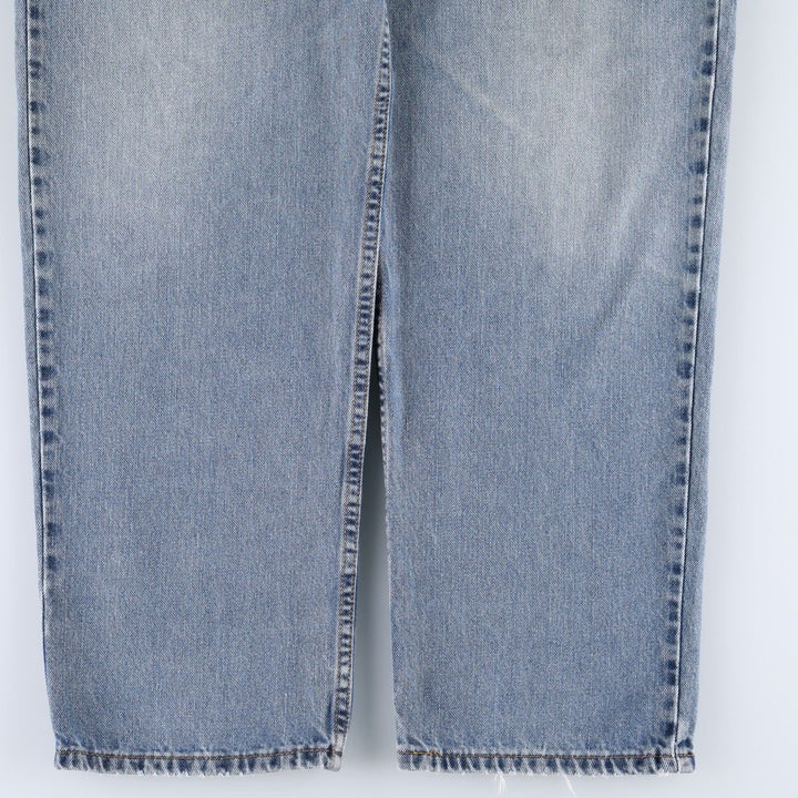 Levi's 550 tapered denim pants for men, size w36 cotton blue type Vintage Second Hand