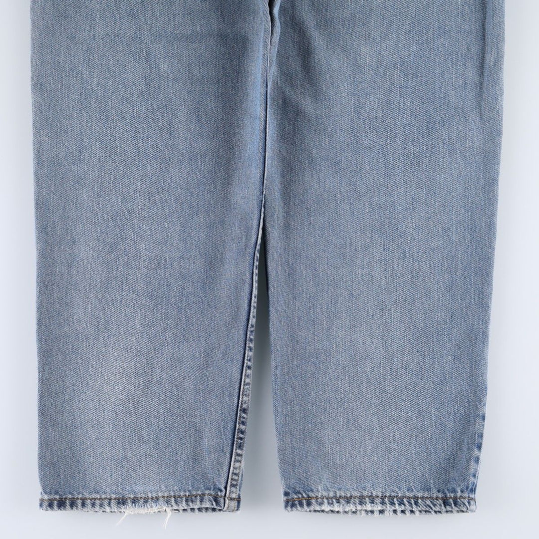 Levi's 550 tapered denim pants for men, size w36 cotton blue type Vintage Second Hand