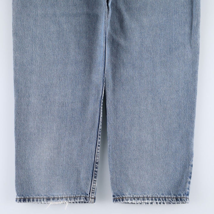 Levi's 550 tapered denim pants for men, size w36 cotton blue type Vintage Second Hand