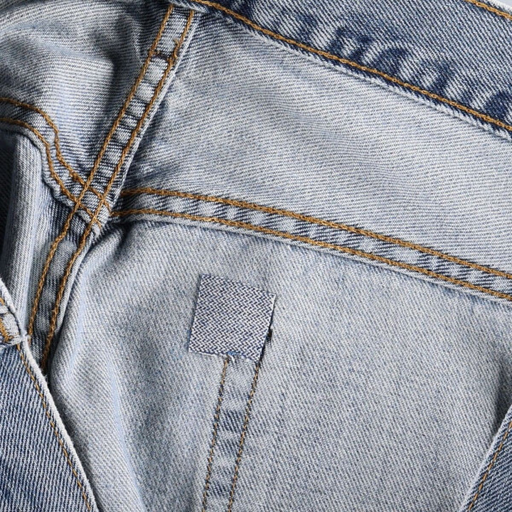 Levi's 550 tapered denim pants for men, size w36 cotton blue type Vintage Second Hand