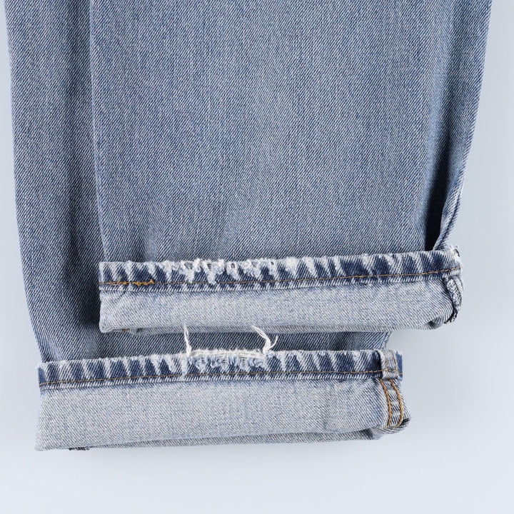 Levi's 550 tapered denim pants for men, size w36 cotton blue type Vintage Second Hand