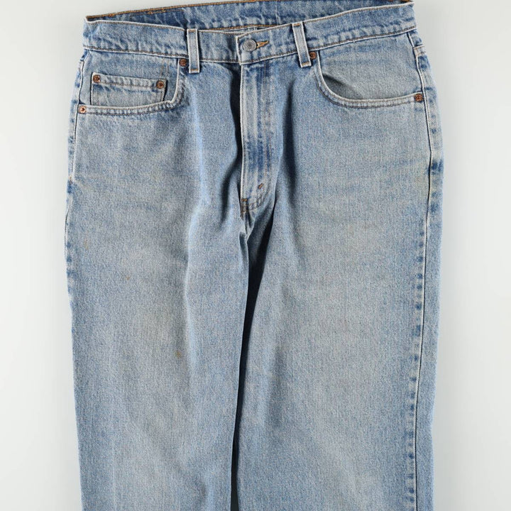 90'S Levi's 550 Relaxed Fit Tapered Denim Pants Men's W34 Vintage cotton blue type Vintage Second Hand