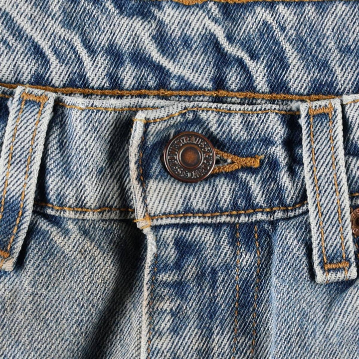 90'S Levi's 550 Relaxed Fit Tapered Denim Pants Men's W31 Vintage cotton blue type Vintage Second Hand