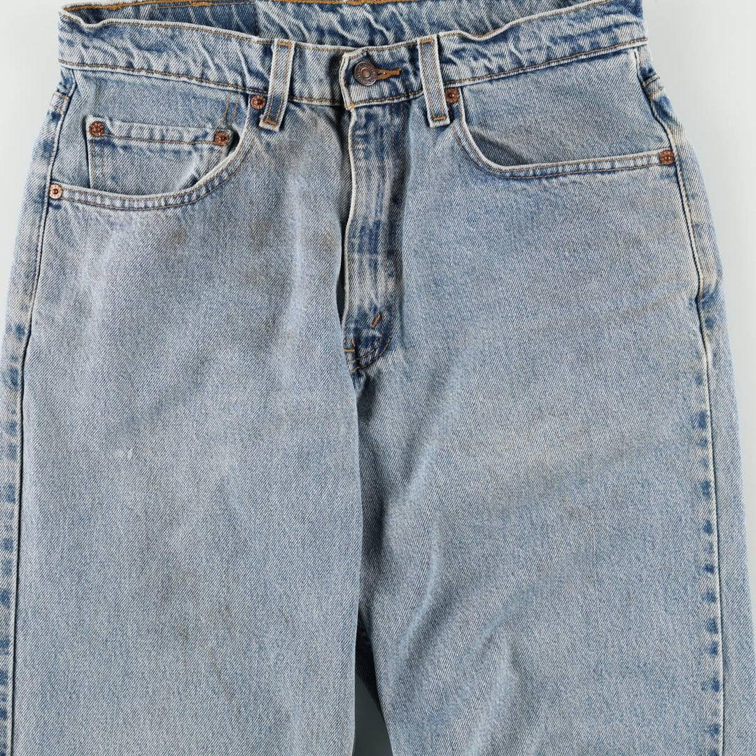 90'S Levi's 550 Relaxed Fit Tapered Denim Pants Men's W31 Vintage cotton blue type Vintage Second Hand