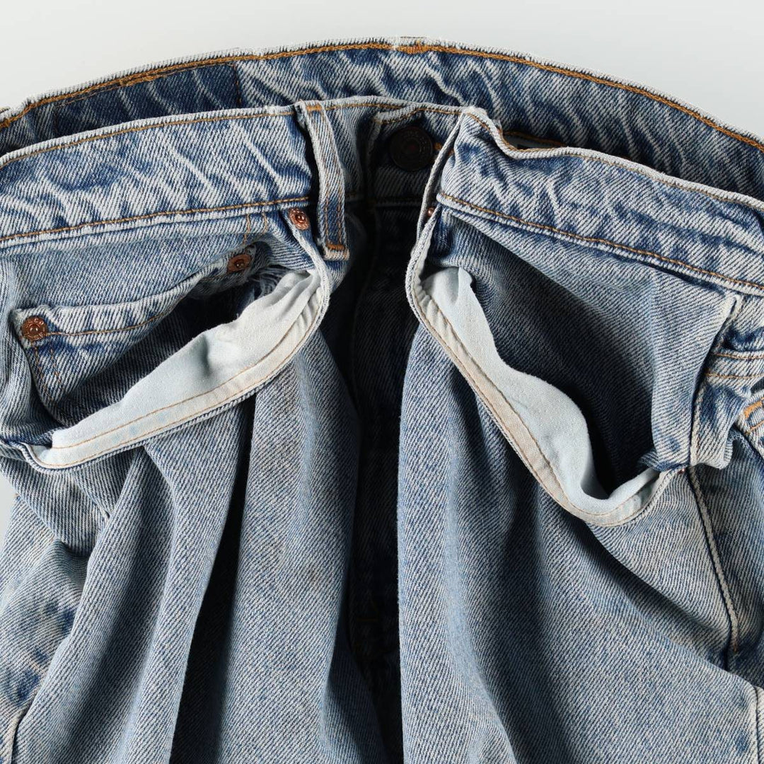 90'S Levi's 550 Relaxed Fit Tapered Denim Pants Men's W31 Vintage cotton blue type Vintage Second Hand