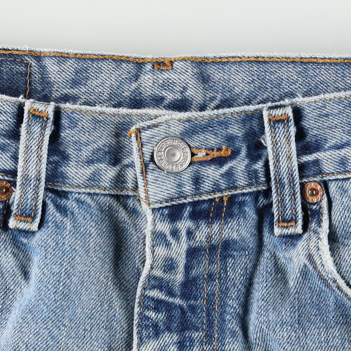 00'S Levi's 550 Relaxed Fit Tapered Denim Pants Men's W32 cotton blue type Vintage Second Hand