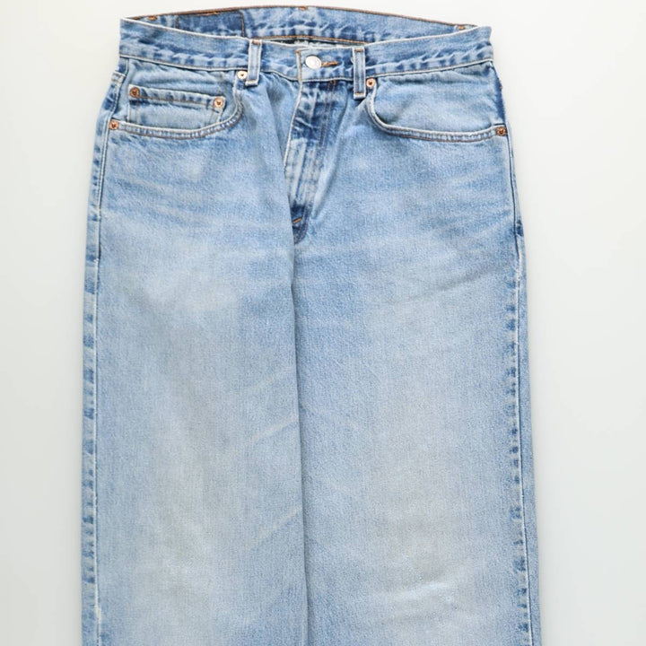 00'S Levi's 550 Relaxed Fit Tapered Denim Pants Men's W32 cotton blue type Vintage Second Hand