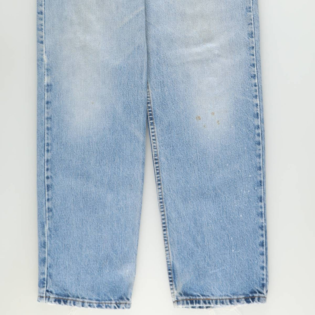 00'S Levi's 550 Relaxed Fit Tapered Denim Pants Men's W32 cotton blue type Vintage Second Hand
