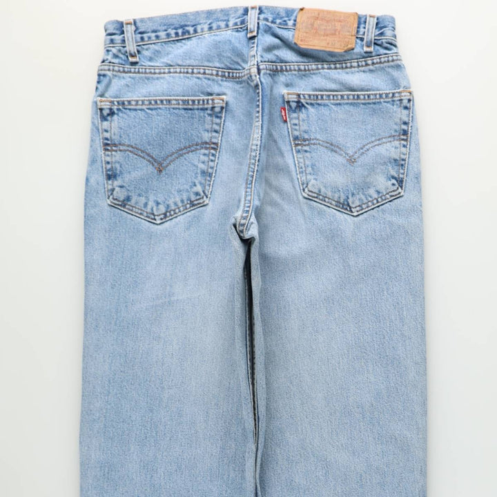 00'S Levi's 550 Relaxed Fit Tapered Denim Pants Men's W32 cotton blue type Vintage Second Hand