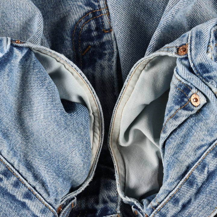 00'S Levi's 550 Relaxed Fit Tapered Denim Pants Men's W32 cotton blue type Vintage Second Hand