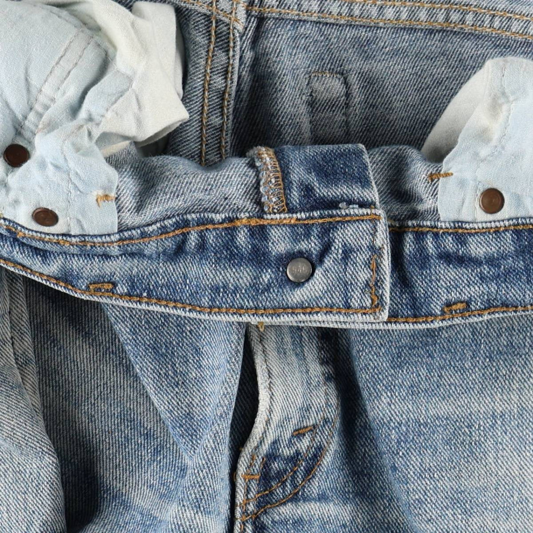Levi's 550 Tapered Denim Pants, Made in USA, Men's Size W34 (approx.) cotton blue type Vintage Second Hand
