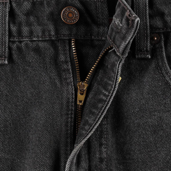 90'S Levi's 550 Relaxed Fit Tapered Leg Tapered Denim Pants Made in USA Men's W31 Vintage cotton black type Vintage Second Hand