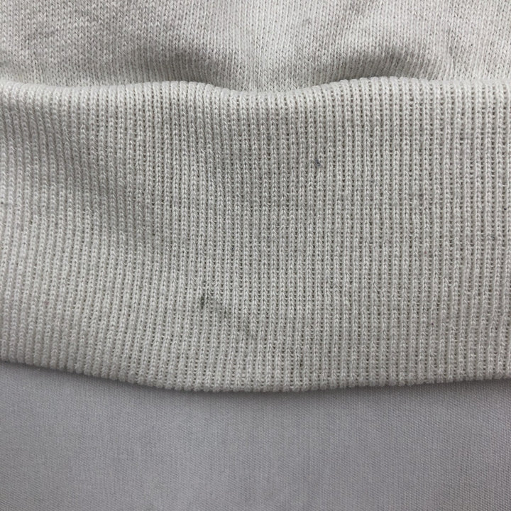 80'S Disney Mickey Mouse character sweatshirt, made in USA, men's size L, vintage polyester white type Vintage Second Hand