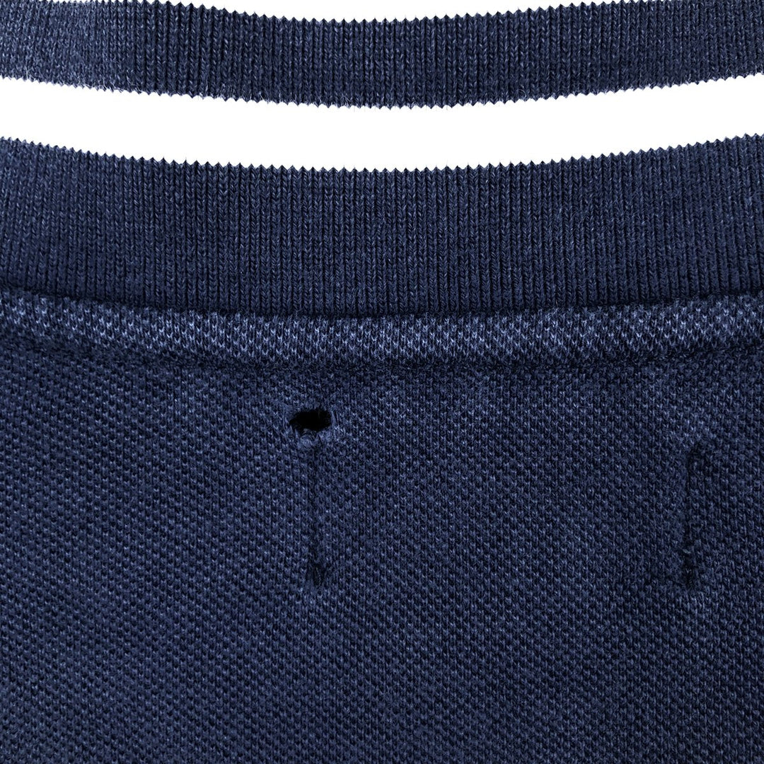 Ralph Lauren POLO by Ralph Lauren Half-Zip Sweatshirt, Men's Size L cotton navy blue type Vintage Second Hand