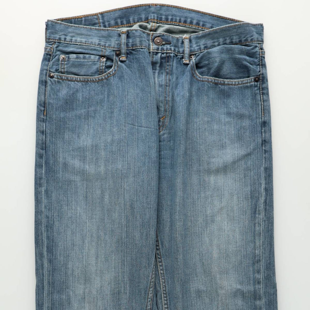 Levi's 559 straight denim pants for men, size W35 cotton blue type Vintage Second Hand