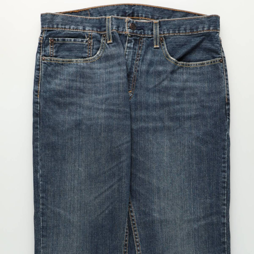 Levi's 559 straight denim pants for men, size W36 cotton blue type Vintage Second Hand