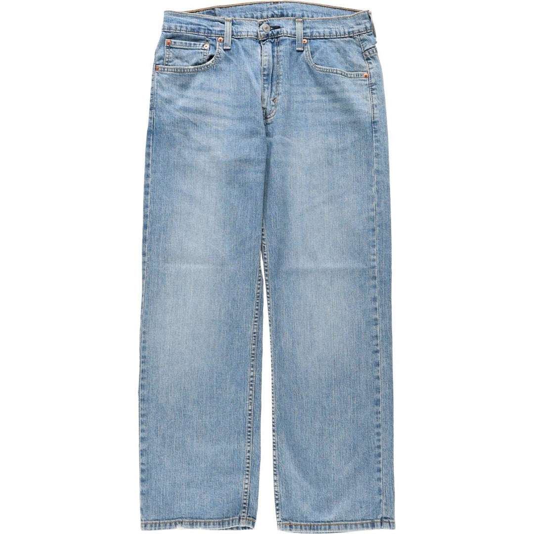 Levi's 569 straight denim pants for men, size W34 cotton blue type Vintage Second Hand