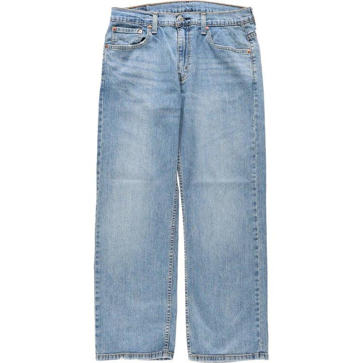 Levi's 569 straight denim pants for men, size W34 cotton blue type Vintage Second Hand