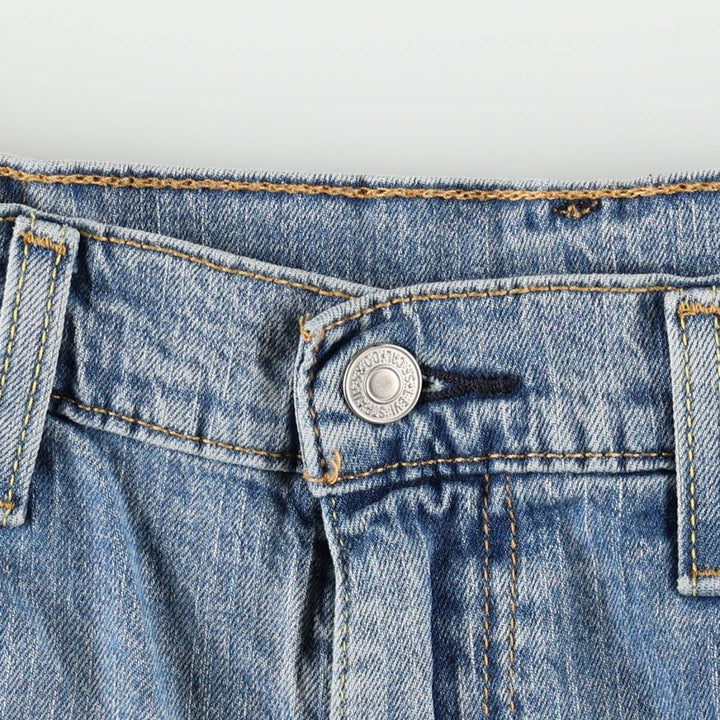 Levi's 569 straight denim pants for men, size W34 cotton blue type Vintage Second Hand