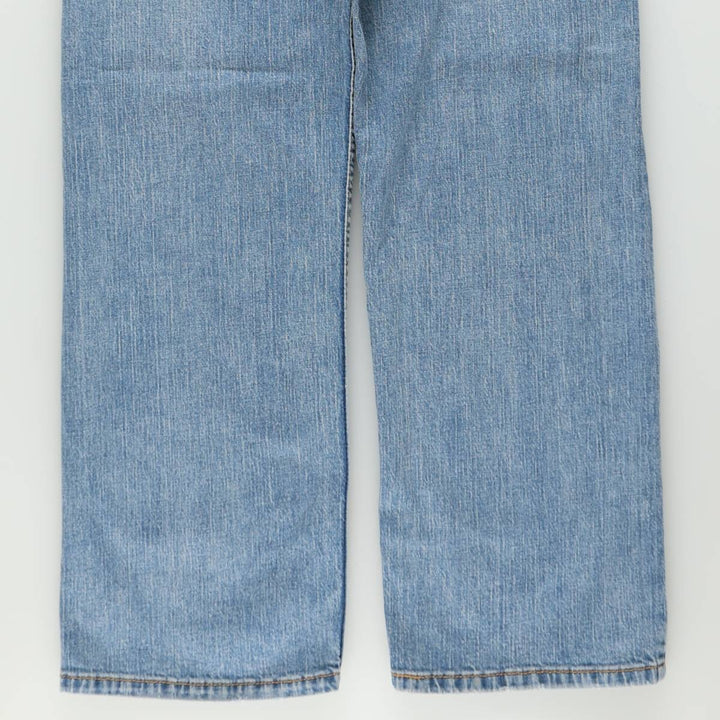 Levi's 569 straight denim pants for men, size W34 cotton blue type Vintage Second Hand