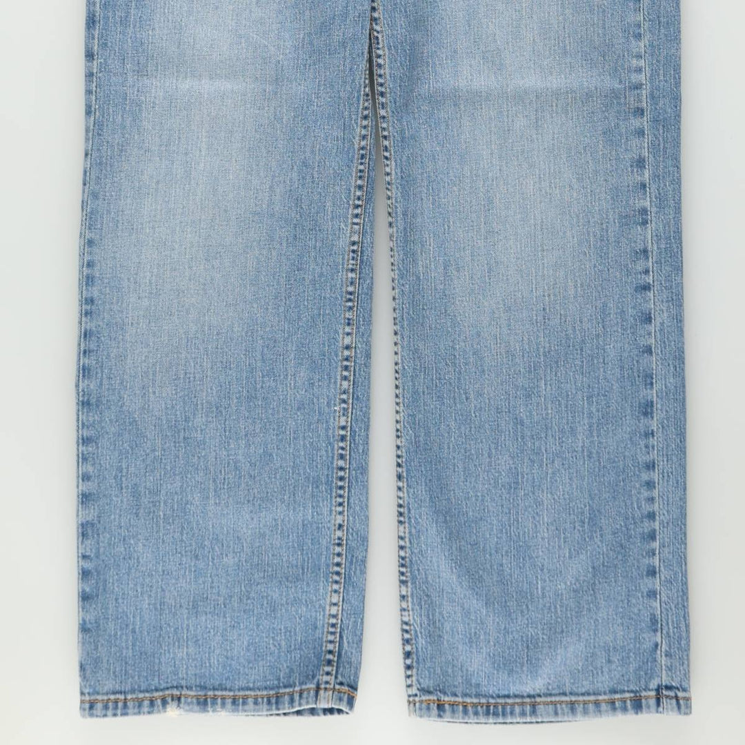 Levi's 569 straight denim pants for men, size W34 cotton blue type Vintage Second Hand