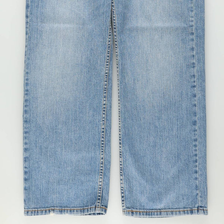 Levi's 569 straight denim pants for men, size W34 cotton blue type Vintage Second Hand