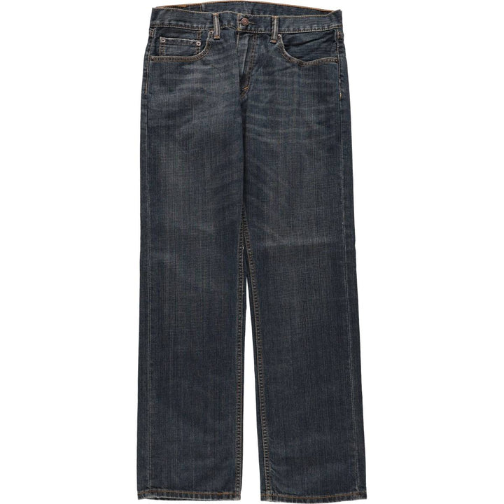 Levi's 559 straight denim pants for men, size W34 cotton navy blue type Vintage Second Hand